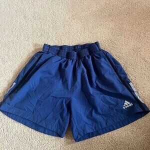 Adidas Fitness 5” Shorts Navy Blue Small Originals Fitness Training